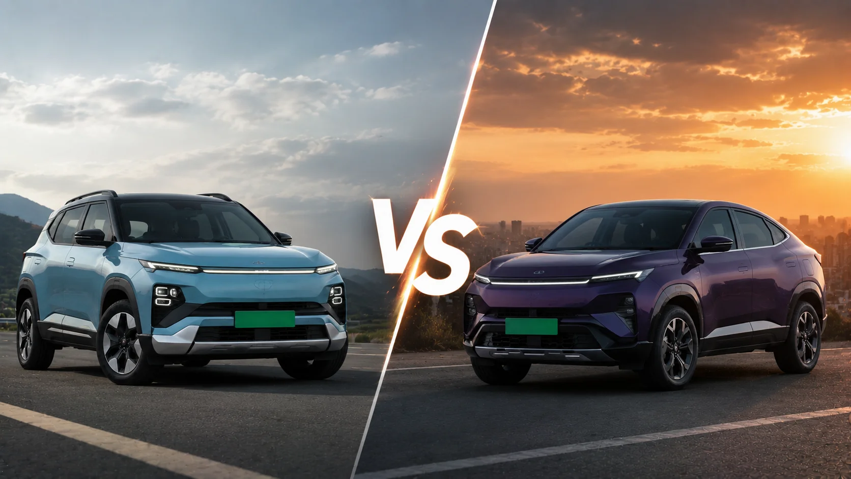 Hyundai Creta Electric vs Tata Curvv EV