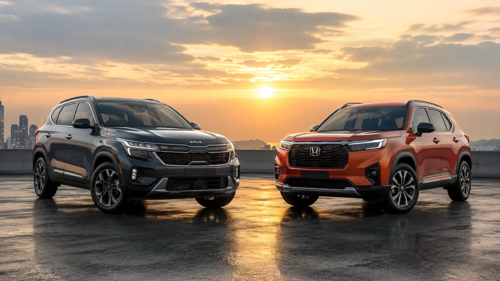 Kia Seltos vs Honda Elevate