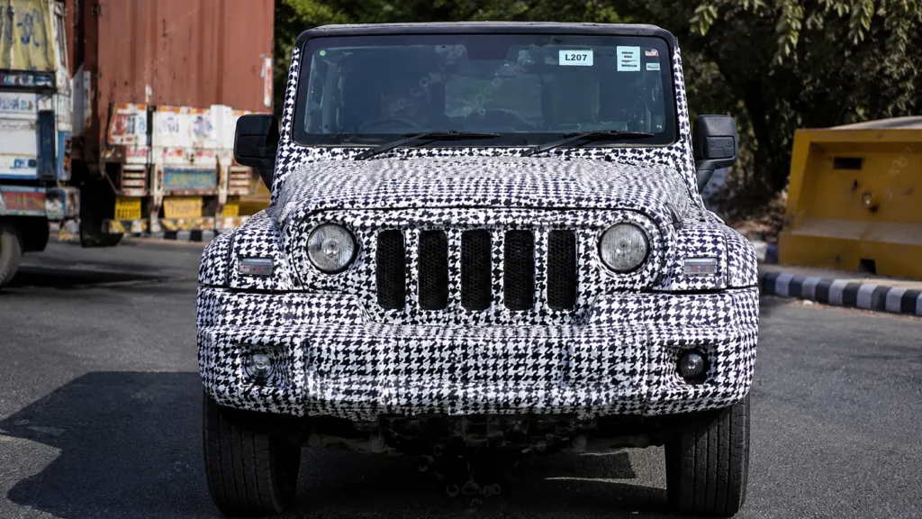  Mahindra Thar Facelift Spotted Testing: What's New in 2026