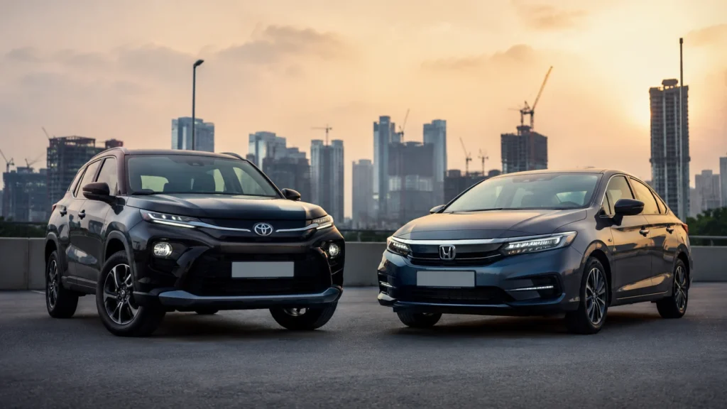 Toyota Hyryder Hybrid vs Honda City Hybrid