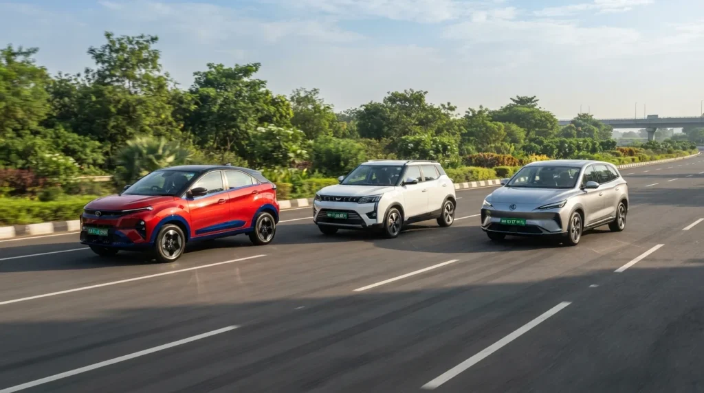 India EV Sales H1 2026: Mahindra Overtakes MG as Tata Retains the Lead