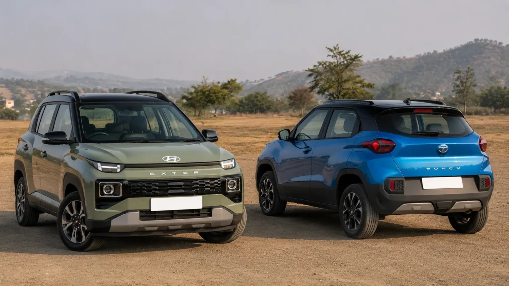 Hyundai Exter CNG vs Tata Punch CNG: Best Compact CNG SUV in 2026?