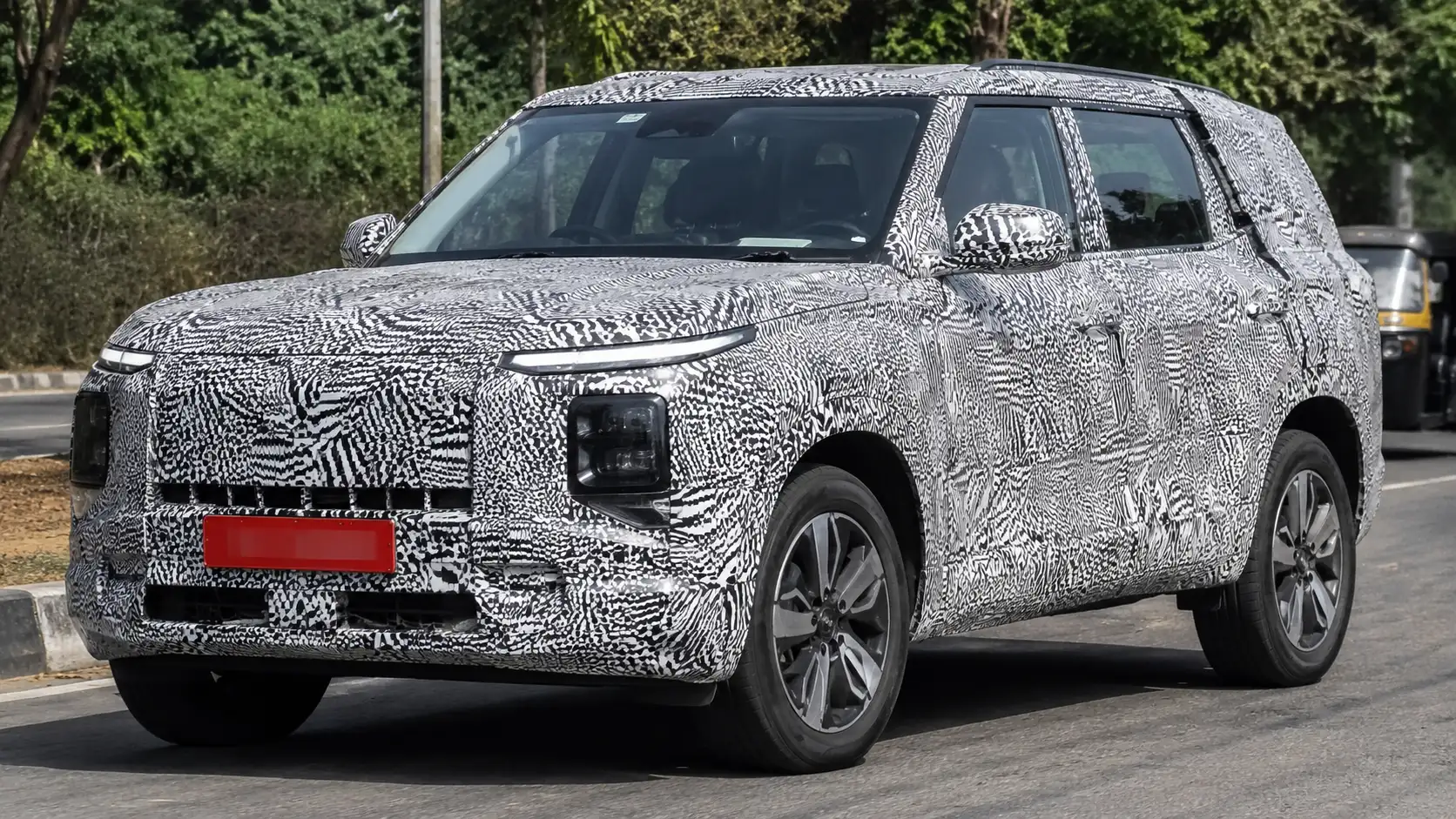Mahindra Vision S spied again