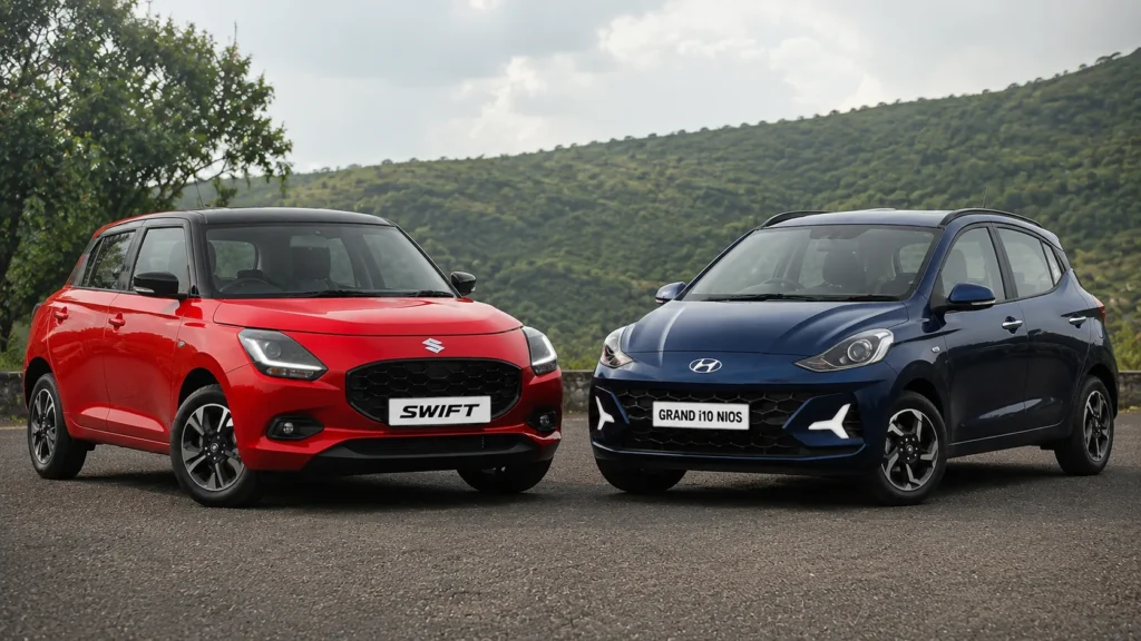  Maruti Swift vs Hyundai Grand i10 Nios 2026: Which Hatchback Wins?