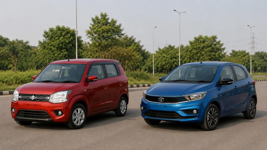Maruti WagonR vs Tata Tiago 2026: Price, Mileage & Safety Compared