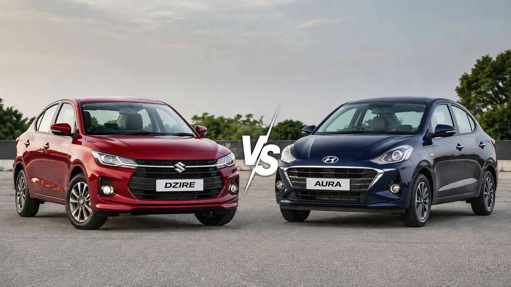 Maruti Dzire vs Hyundai Aura 2026