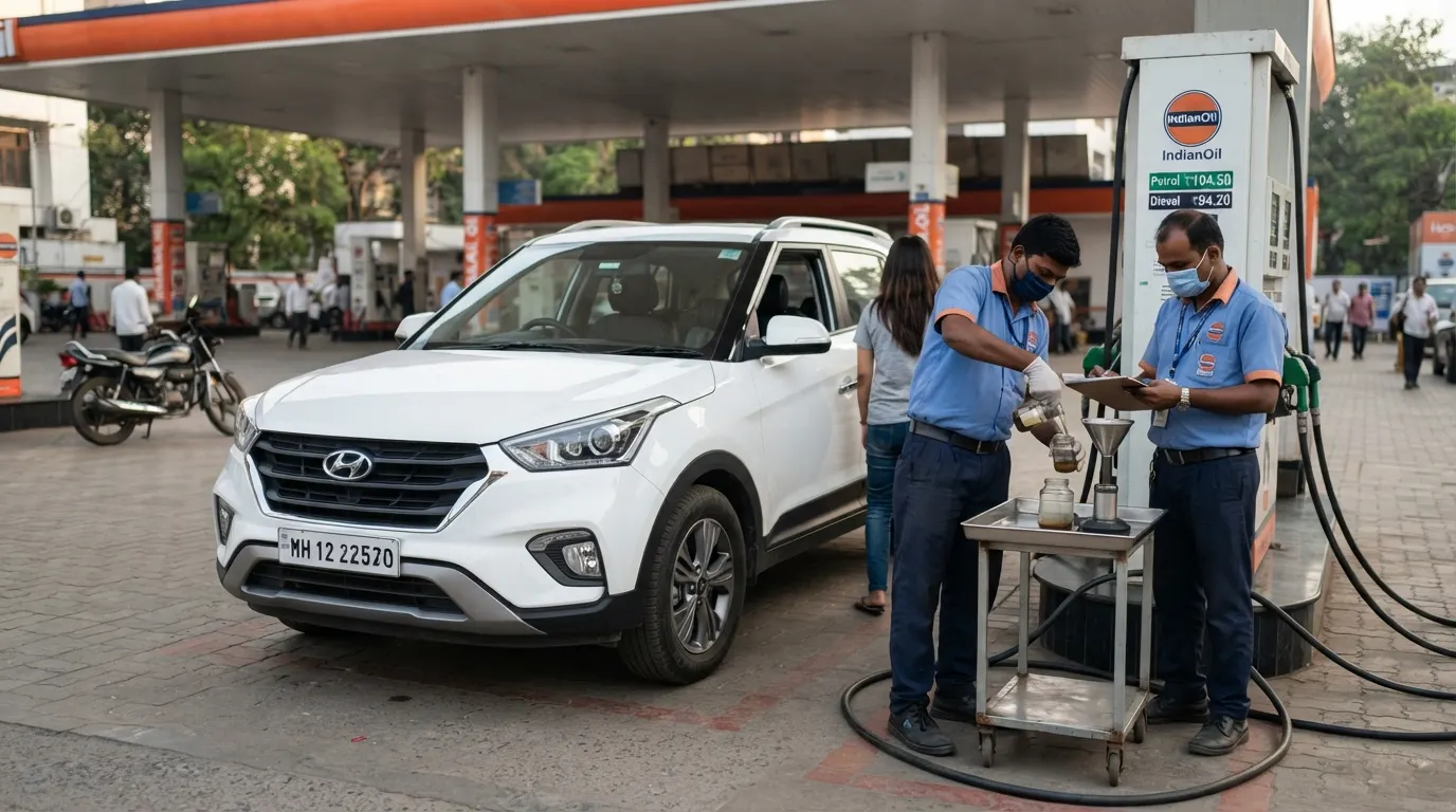 Fuel Adulteration Crackdown India