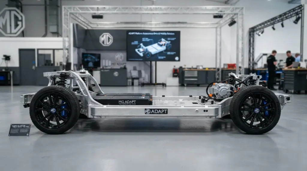 MG ADAPT Platform: A New Foundation for MG's Electric and Hybrid Future