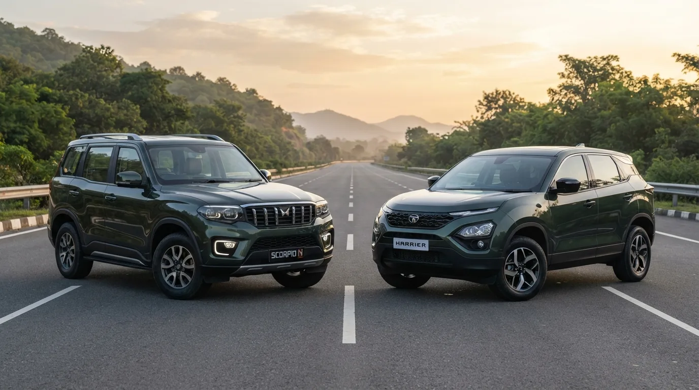 Scorpio N vs Tata Harrier
