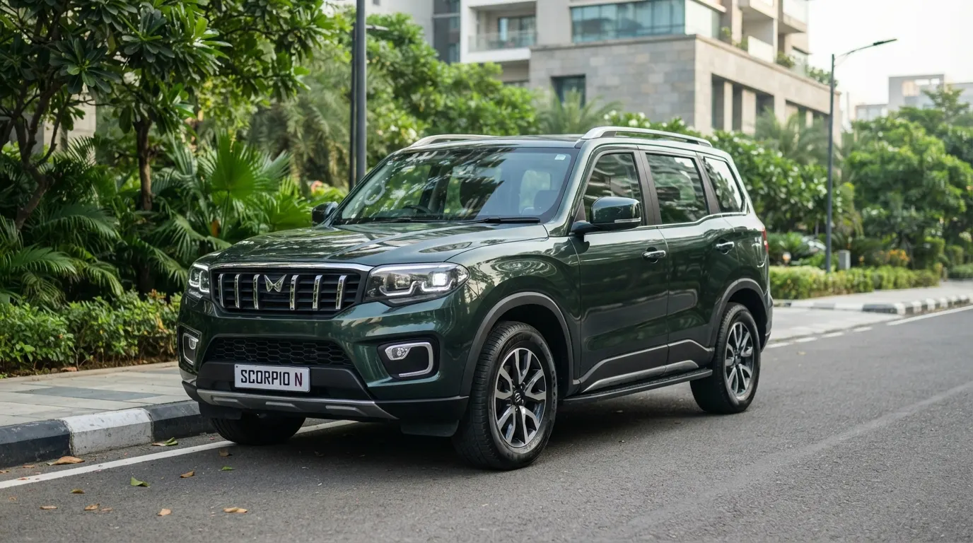 used mahindra scorpio n