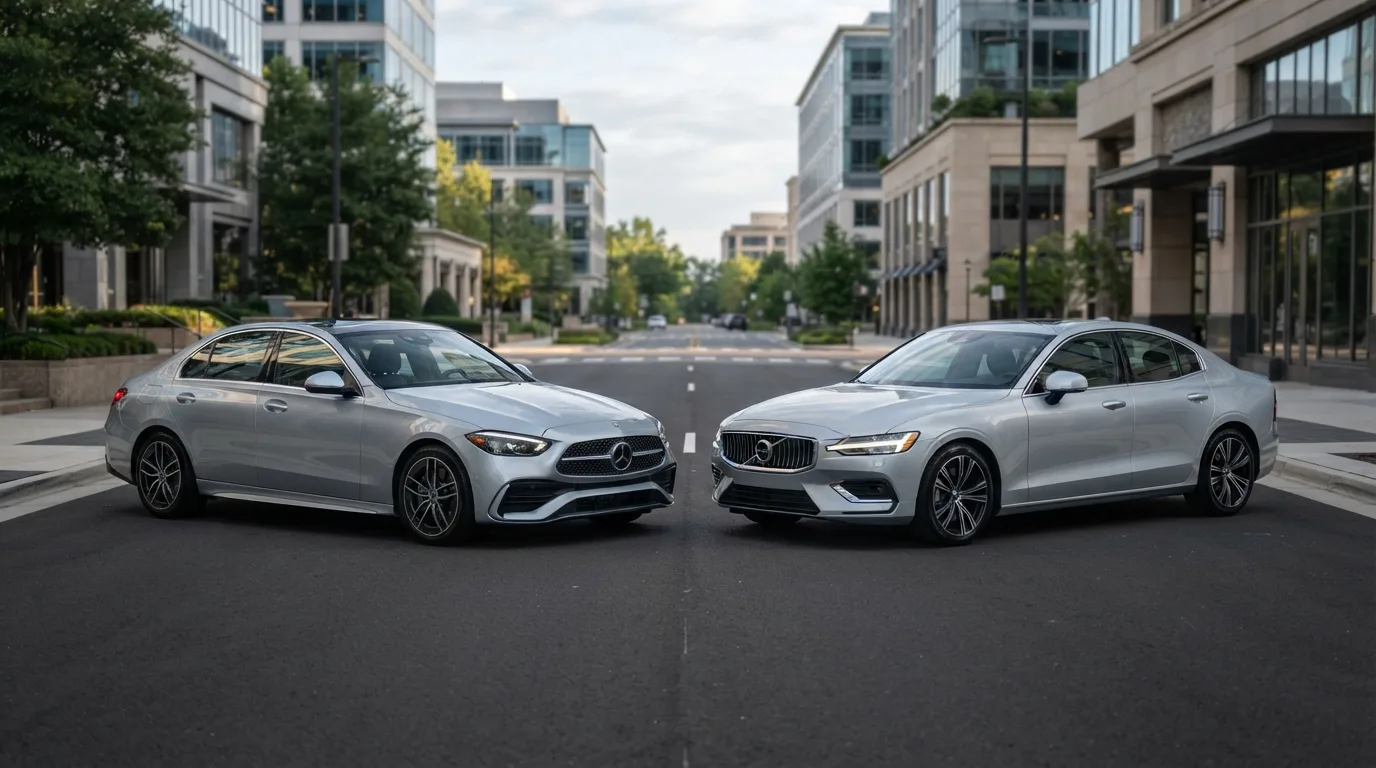 Mercedes-Benz C-Class vs Volvo S60