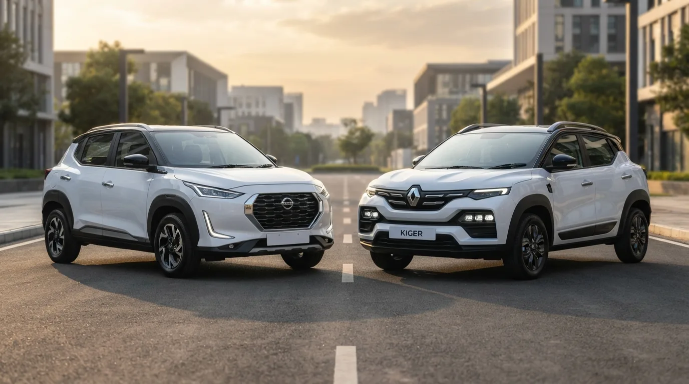 Nissan Magnite vs Renault Kiger