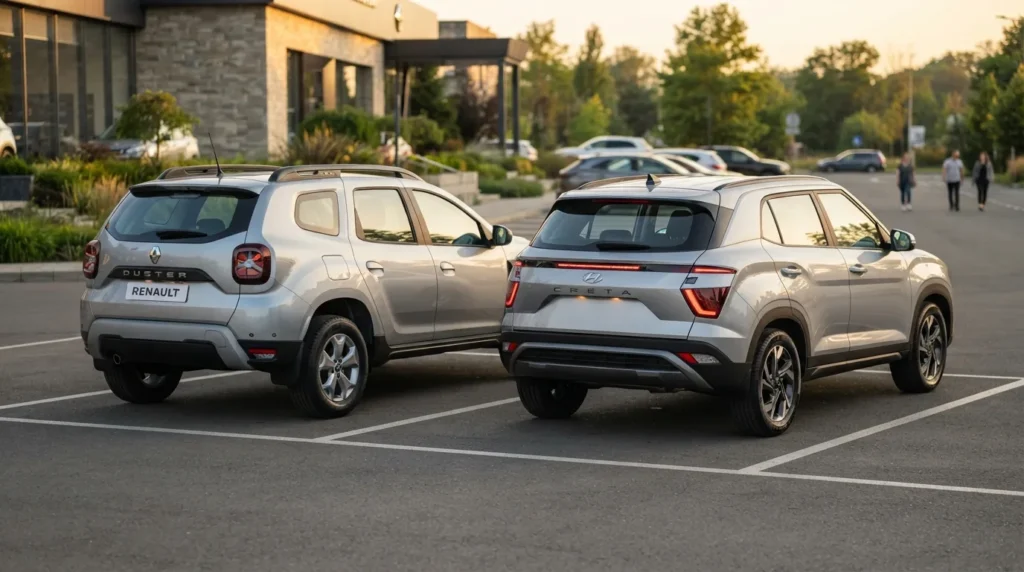 Renault Duster vs Hyundai Creta 2026: Complete SUV Comparison of Features, Specs and Price