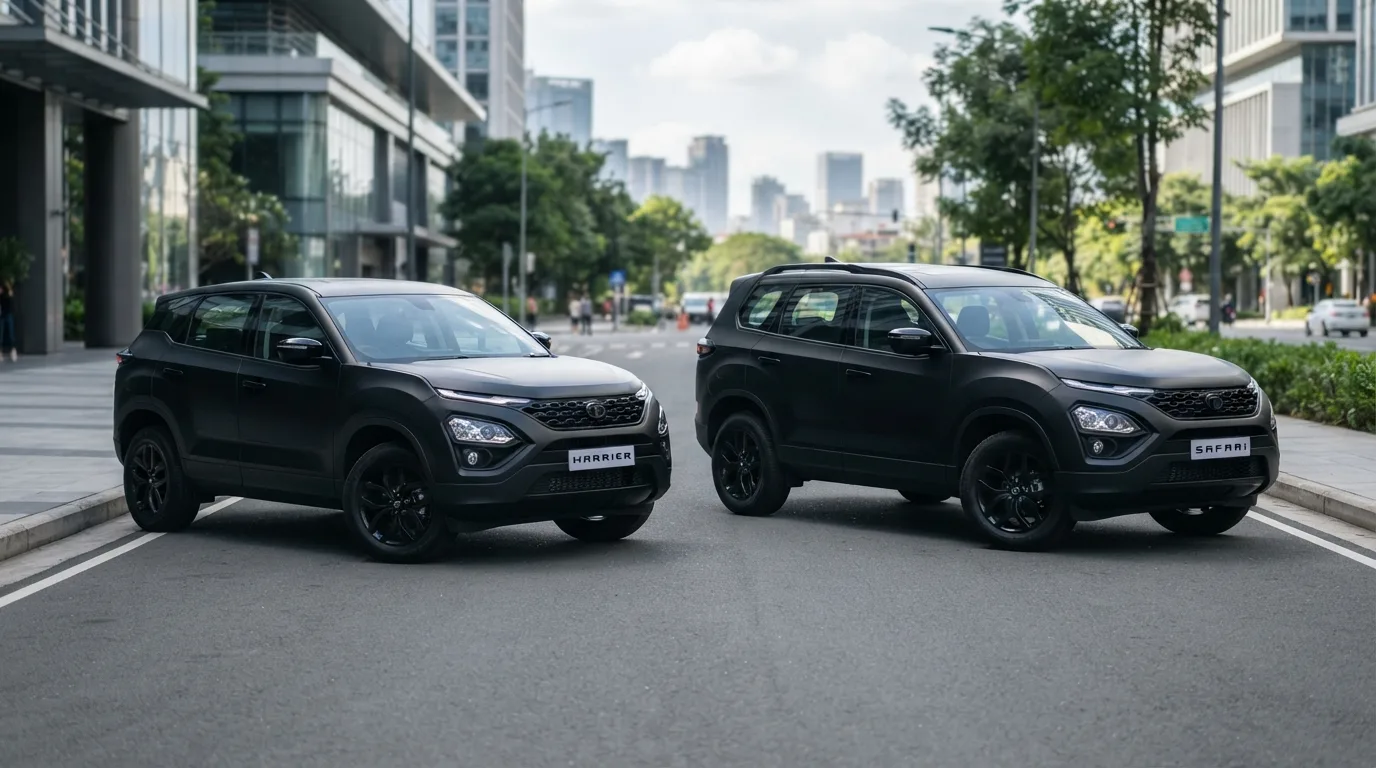 Tata Harrier Safari Stealth Edition