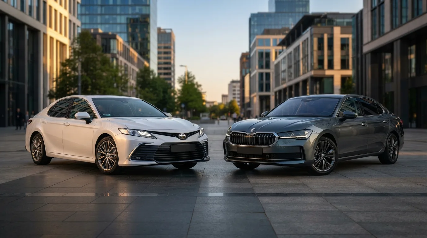 Toyota Camry vs Skoda Superb 2026