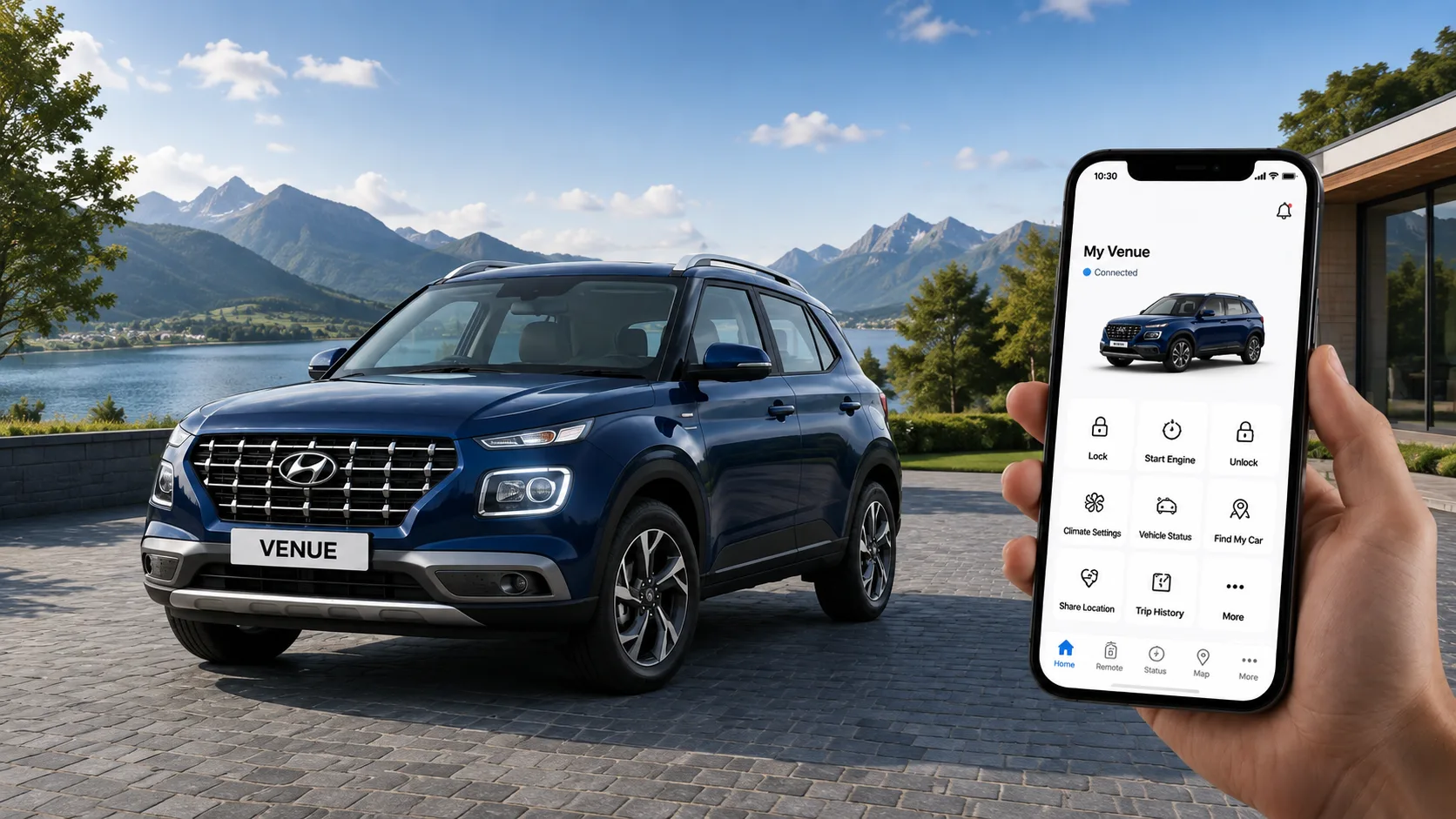 Hyundai connected cars