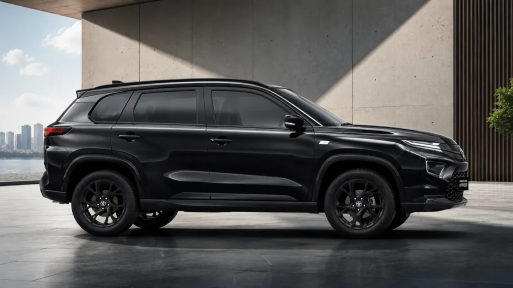 Toyota Urban Cruiser Hyryder Aero Black Edition Launched