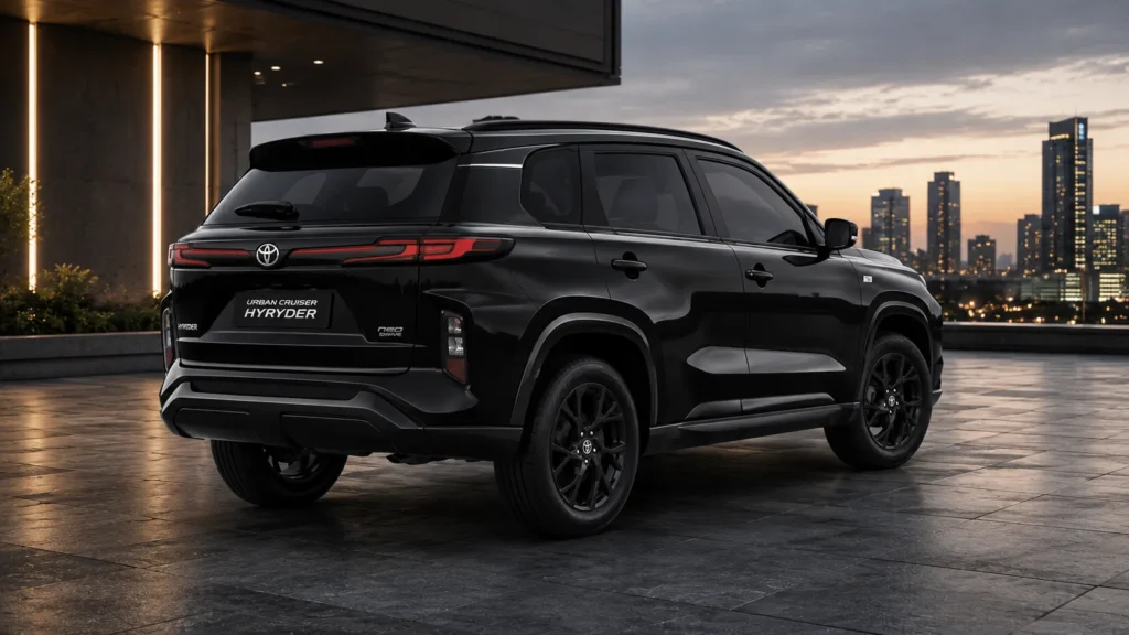 Toyota Urban Cruiser Hyryder Aero Black Edition Launched