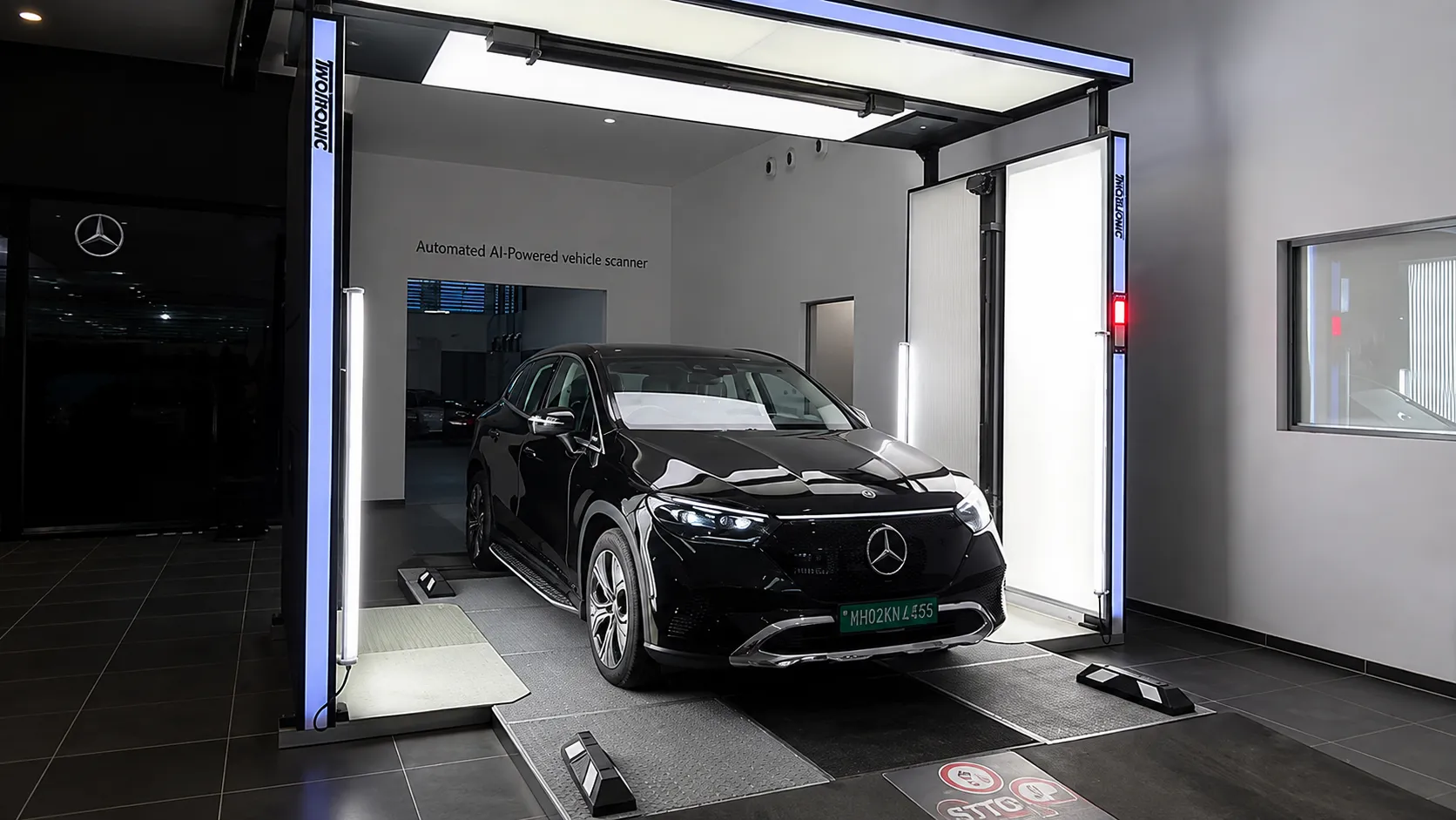 Mercedes-Benz AI-powered vehicle scanning