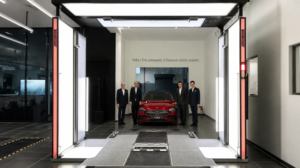 Mercedes-Benz AI-Powered Vehicle Scanning Comes to India