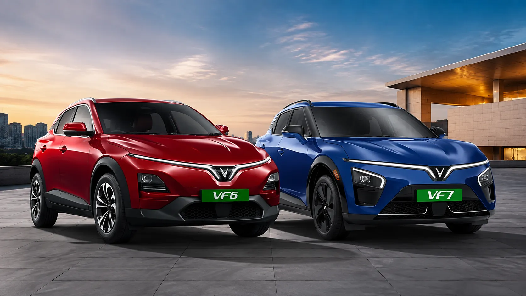 VinFast VF 6 and VF 7