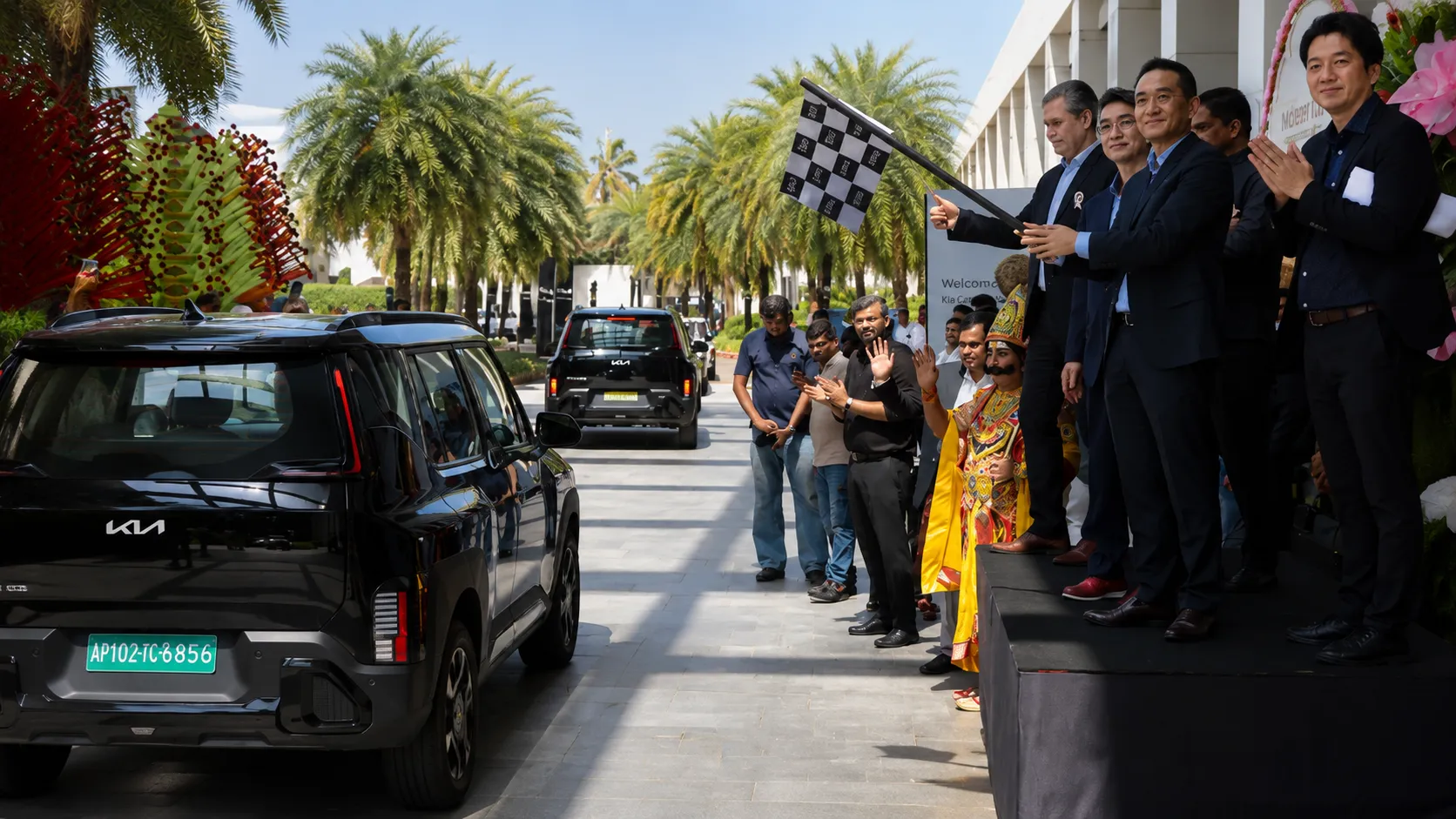 Kia Syros EV deliveries