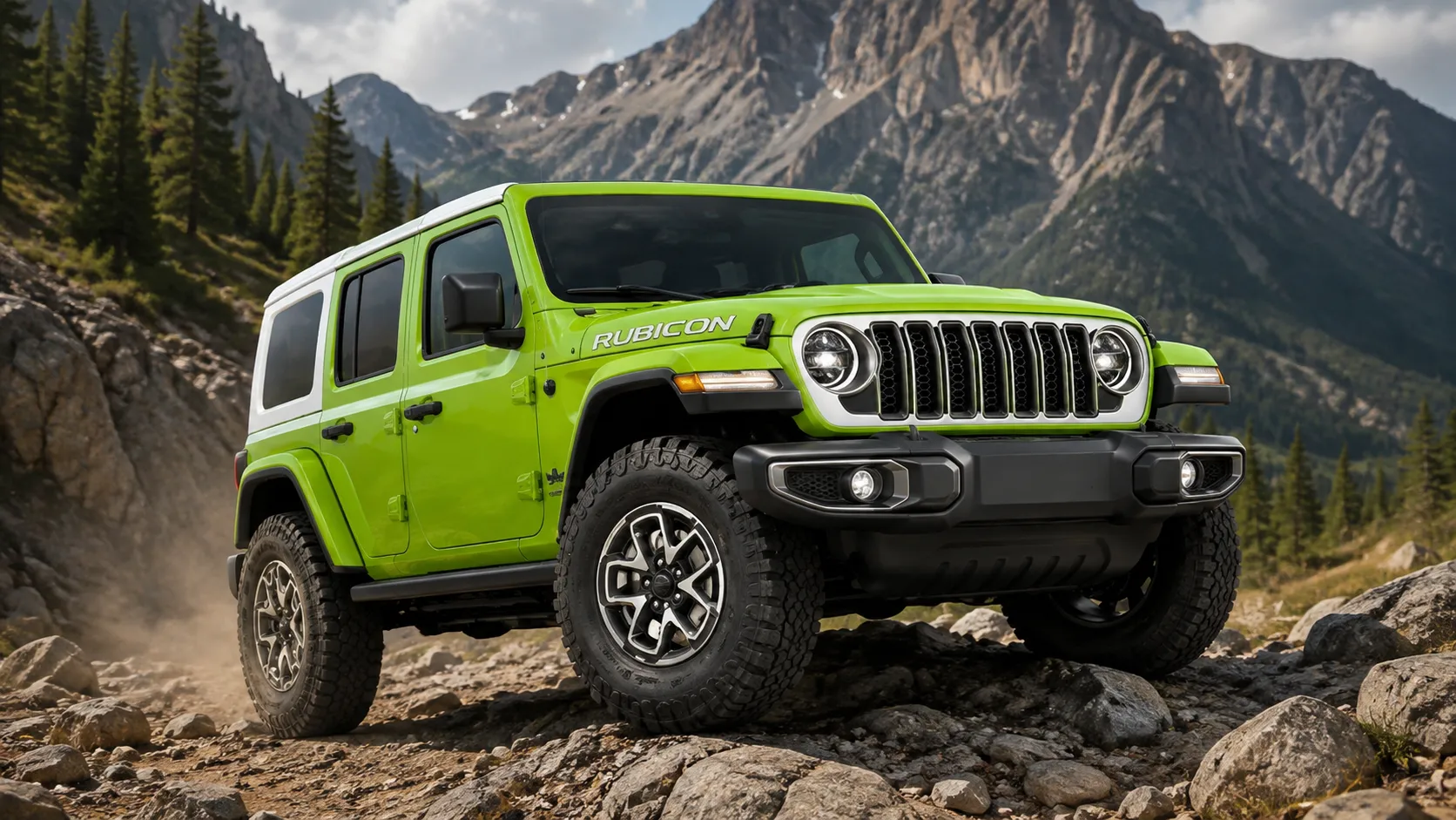 Jeep Wrangler Whitecap Mojito